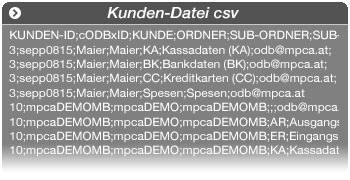 kunden csv